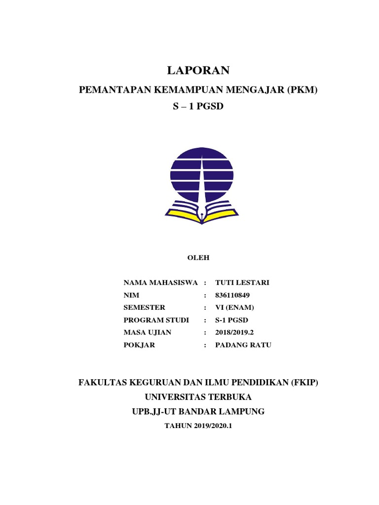 Laporan PKM Pgsd-Tuti Lestari | PDF