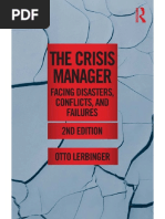 TEM 9 Lerbinger 2012 The Crisis Manager chapter 1