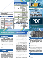 Brosur E Gov Magister Teknologi Informasi UGM Tahun 2018