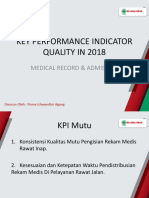 KPI Mutu MR Dan ADM Tahun 2018