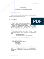 Pertemuan 4. Definisi Dan Cara Menyajikan Fungsi PDF