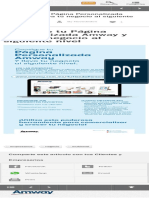 Novedades Amway - Consigue Tu Página Personalizada Amway y Lleva Tu Negocio Al Siguiente Nivel PDF