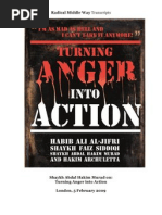Shaykh Abdal Hakim Murad - Turning Anger Into Action