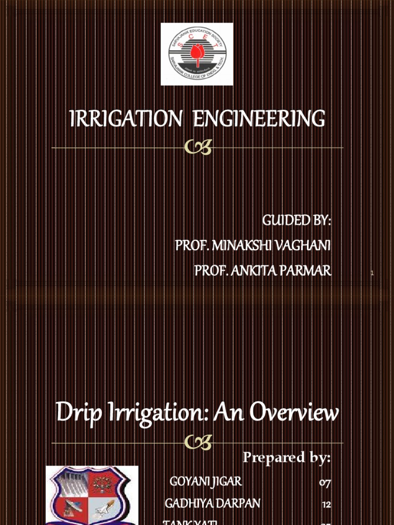 Drip Irrigation Pdf Irrigation Landscape