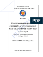 Ứng Dụng STATCOM Để Điều Chỉnh Điện Áp Và Bù Công Suất Phản Kháng Cho Hệ Thống Điện