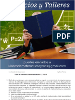 Taller de Estadistica II PDF