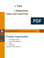 Chapter Two: Financial Statements, Taxes and Cash Flow