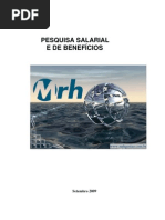 Pesquisa Salarial MRH - Setembro 2009