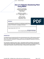 BRE (Promax) - Guideline for Design of Sweetening Plant Using MDEA.pdf