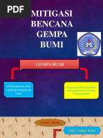 Mitigasi Bencana Gempa Bumi - PPT