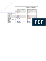 Defelction of RC Beams