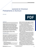 Replacement of Chromium Pretreatment On Aluminum