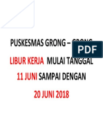 Puskesmas Grong