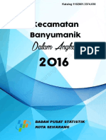 Kecamatan Banyumanik Dalam Angka 2016