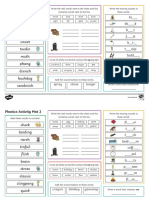  Phonics Activity Mat 3 Resource Pack English Ver 3