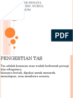 Dasar Busana PPT Tas