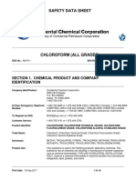 Chloroform SDS Safety Data