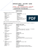 Surat Kuasa Sugiyandi Solor