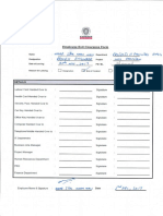 B.V. Exit Clearance Form