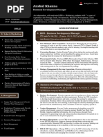 Anshul Khanna - Resume