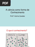 A ciência como forma de Conhecimento