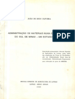DISSERTAÇÃO - Administração de Materiais Numa Empresa Rural Do Sul de Minas Um Estudo de Caso PDF
