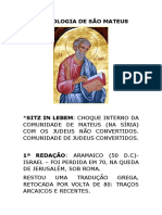 A Cristologia de São Mateus segundo as profecias do Antigo Testamento