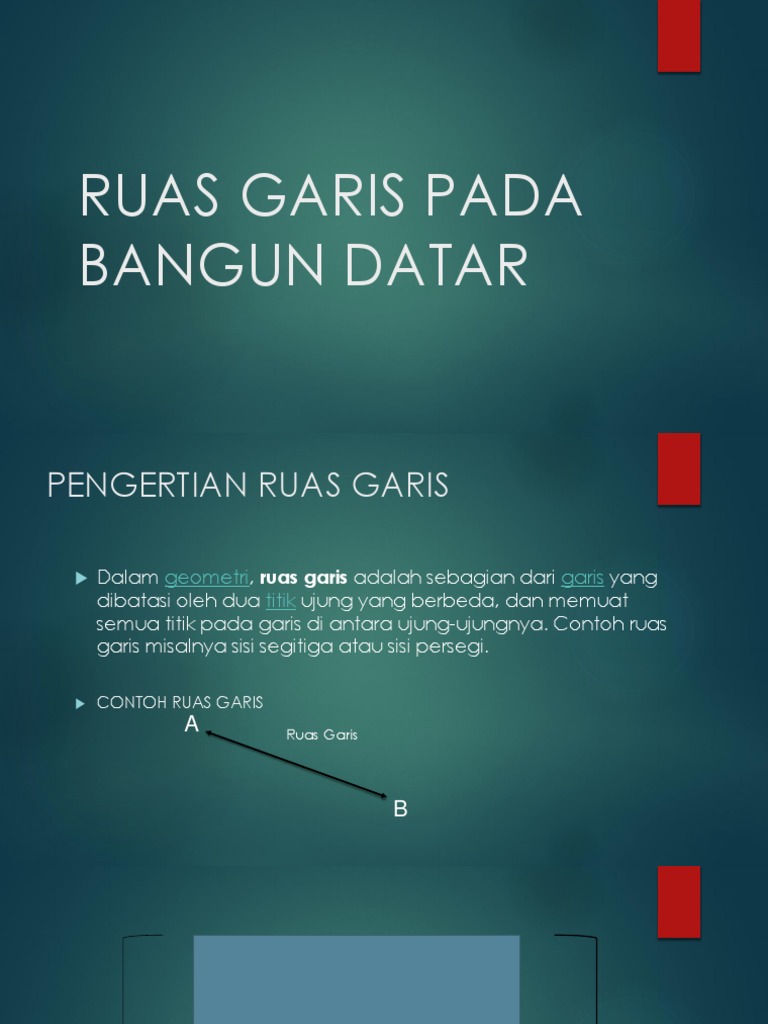 Ruas Garis Pada Bangun Datar | PDF