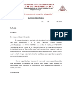 CARTA DE PRESENTACION 2019