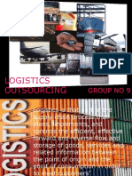 Logistics Outsourcing: Group No 9