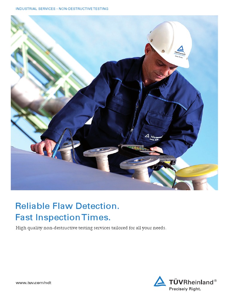 Tuv Rheinland Overview NDT Services en PDF | PDF | Nondestructive ...
