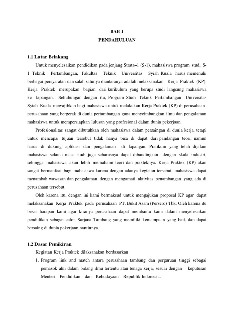 Proposal Kp Pt Ba Pdf