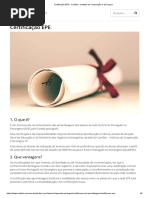 Certificação EPE - Camões