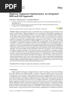 Highway Alignment Optimization