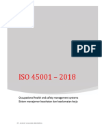 ISO 45001 2018 Bilingual
