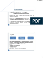 CPA DIREÇÃO DO PROCEDIMENTO