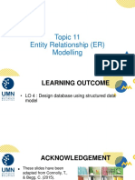 Minggu Ke - 11 - SQL - Entity Relationship Modeling