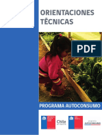 Orientaciones Tecnicas - Programa Autoconsumo PDF