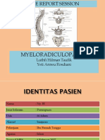 CRS Myeloradiculopathy