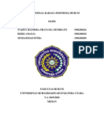 Kritik Jurnal Bahasa Indonesia Hukum