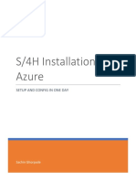S4H in Azure Setup and Config in One Day v1 PDF