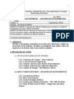 Cenarios Economicos - Decisoes de Investimentos PDF