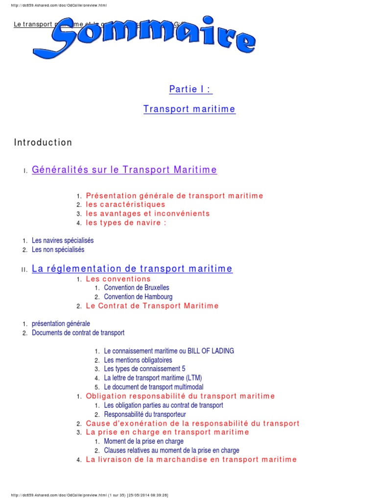 transport-maritime-et-conteneurisation-pdf-connaissement-mode-de