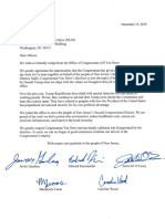 Van Drew staffers' resignation letter