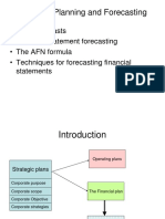 Financial Planning and Forecasting