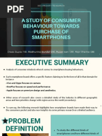 Research On Consumer Behaviour in Mobiles