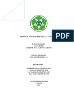 Proposal Program Kreativitas Mahasiswa