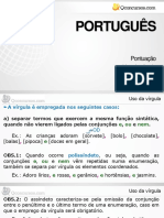 Pontuação - Uso da Vírgula.pdf