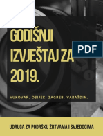 Godišnji Izvještaj Udruge Za Podršku 2019