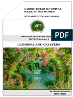 Introduction to Landscape Architecture: Climbers and Creepers